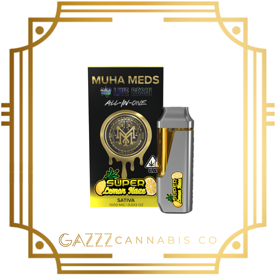 Photograph of product: AIO Disposable - Muha Med | Live Resin - Super Lemon Haze