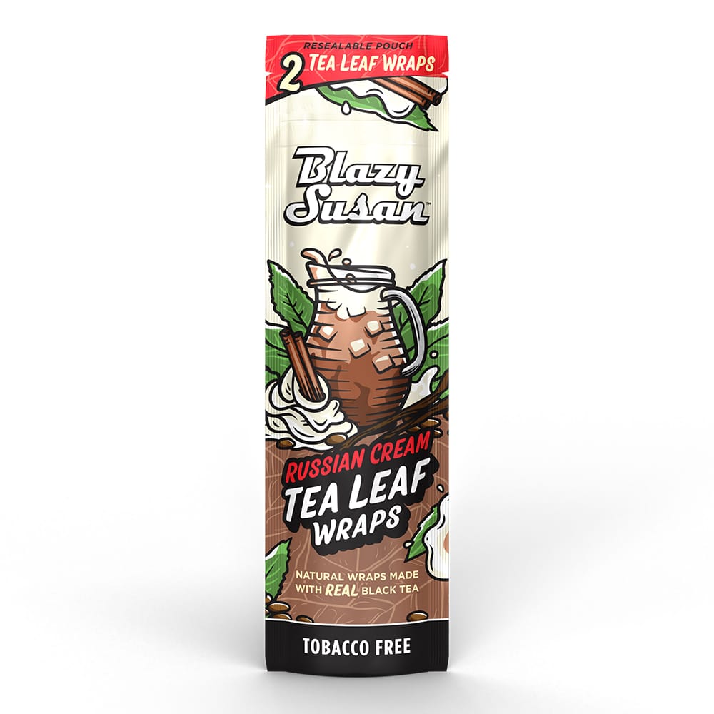 Photograph of product: Blazy Susan | Tea Leaf Wraps | Russian Cream | 2 Pack