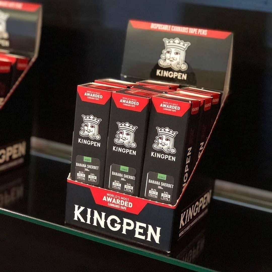 Photograph of product: KINGPEN 1G LIVE RESIN CART-SOUR OG