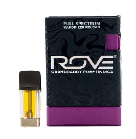 Photograph of product: Rove | Granddaddy Purp (I-D) .85g Vaporizer Reload Pod