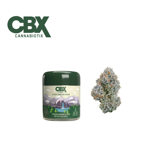 Photograph of product: KUSH MOUNTAINS 3.5G FLOWER