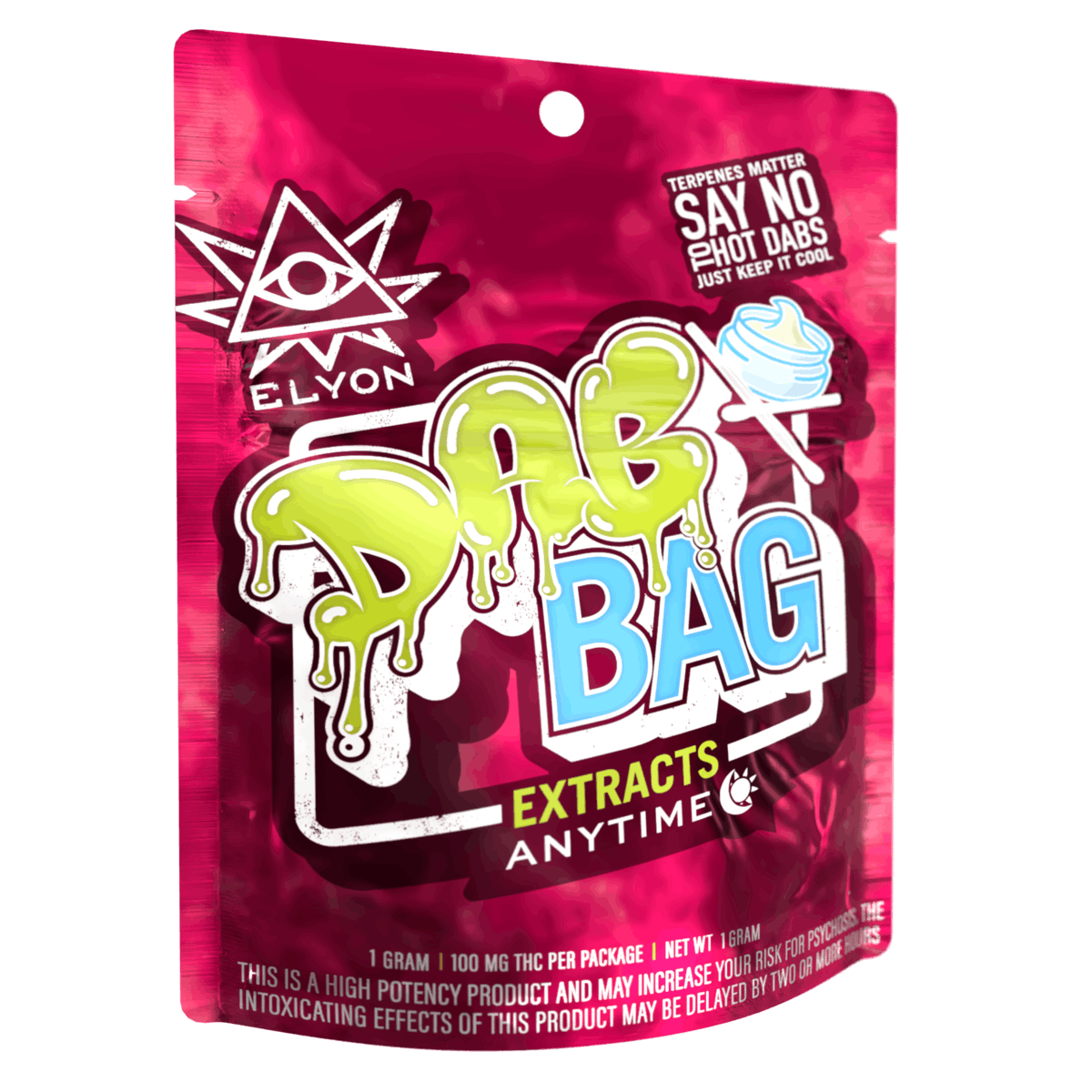 Photograph of product: Elyon Sun Extractions Dab Bag 1g- Kamikaze