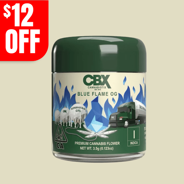 Photograph of product: CBX | 3.5g - Blue Flame OG - Hybrid - 