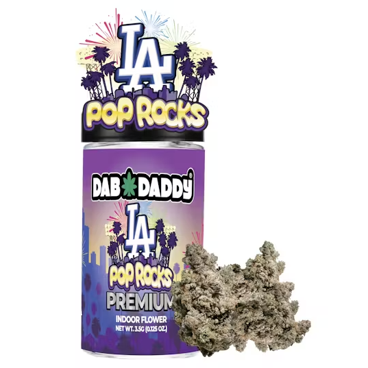 Photograph of product: Dab Daddy LA Pop Rockz Premium Flower (I) 14g
