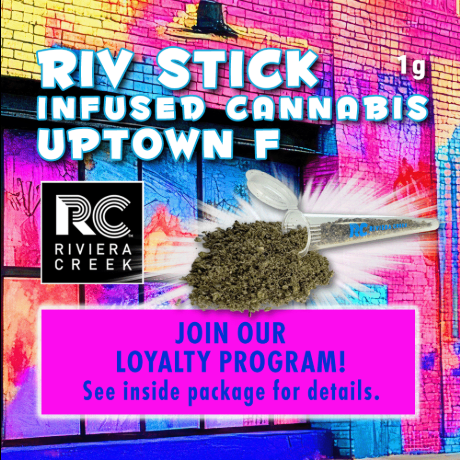 Photograph of product: Riviera Creek | Uptown F Infused Riv Stick