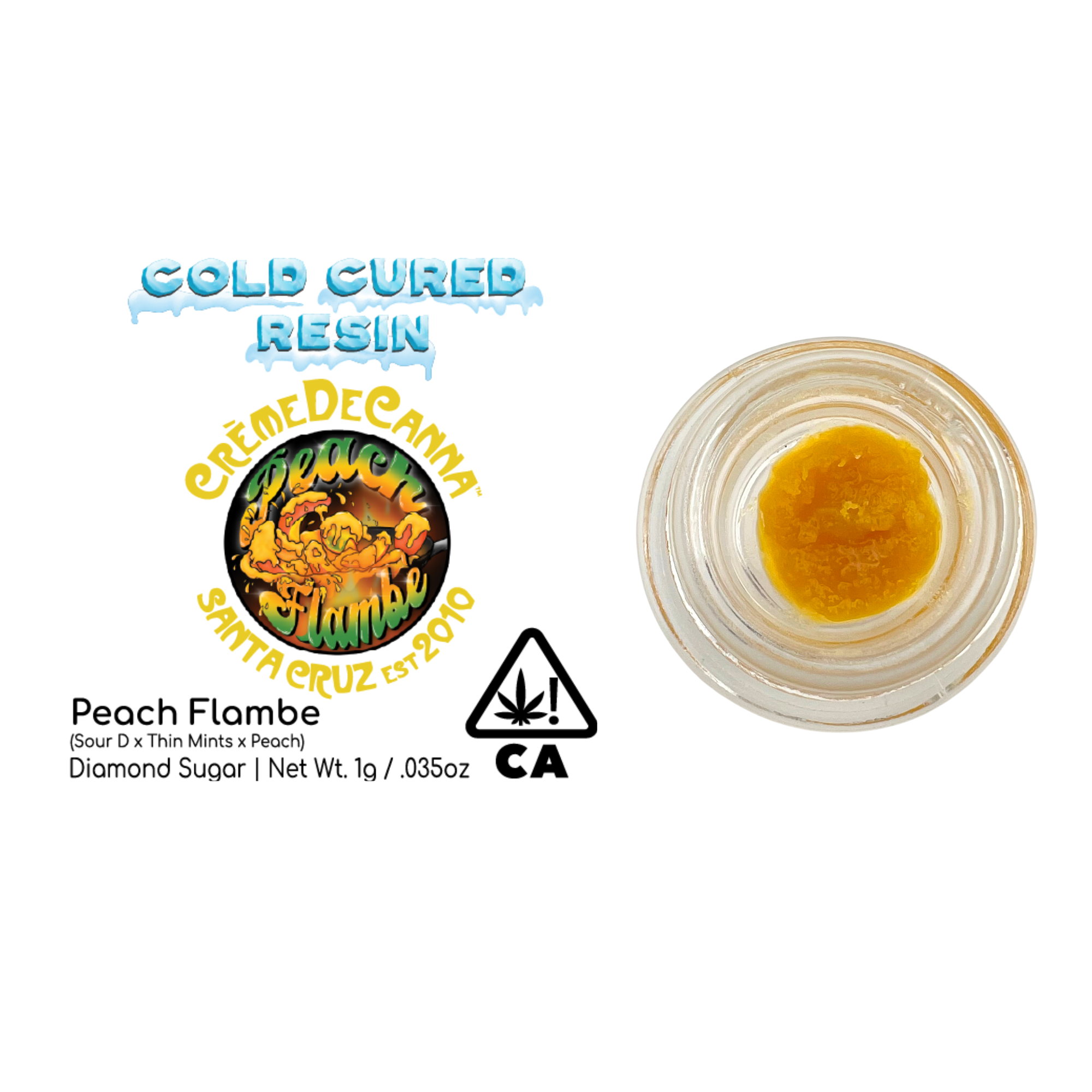 Photograph of product: Creme De Canna - Fruit Punch - Diamond Sugar