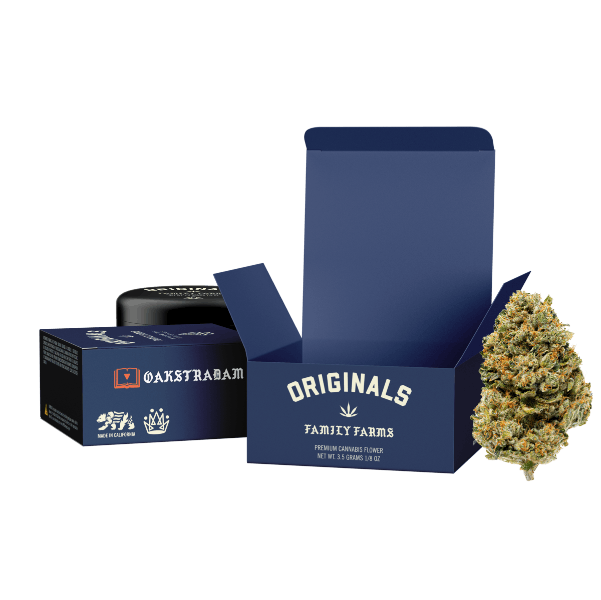 Photograph of product: ORIGINALS - Flower - Larry OG - 3.5G