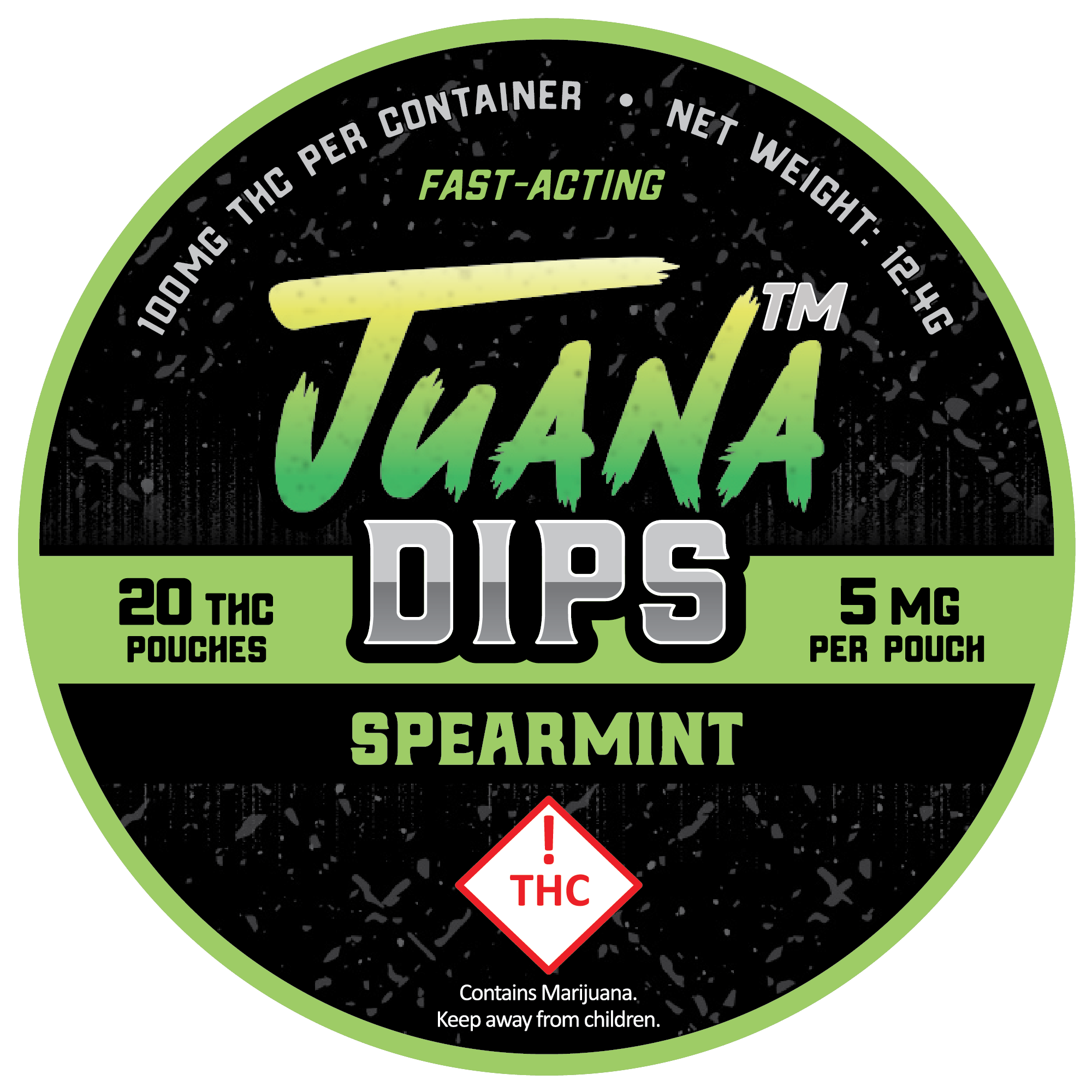 Photograph of product: REC: Juana Dips Pouch 100mg TH-oui (20pk)