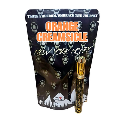 Photograph of product: New York Honey Orange Creamsicle AIO Vape Pen 1g