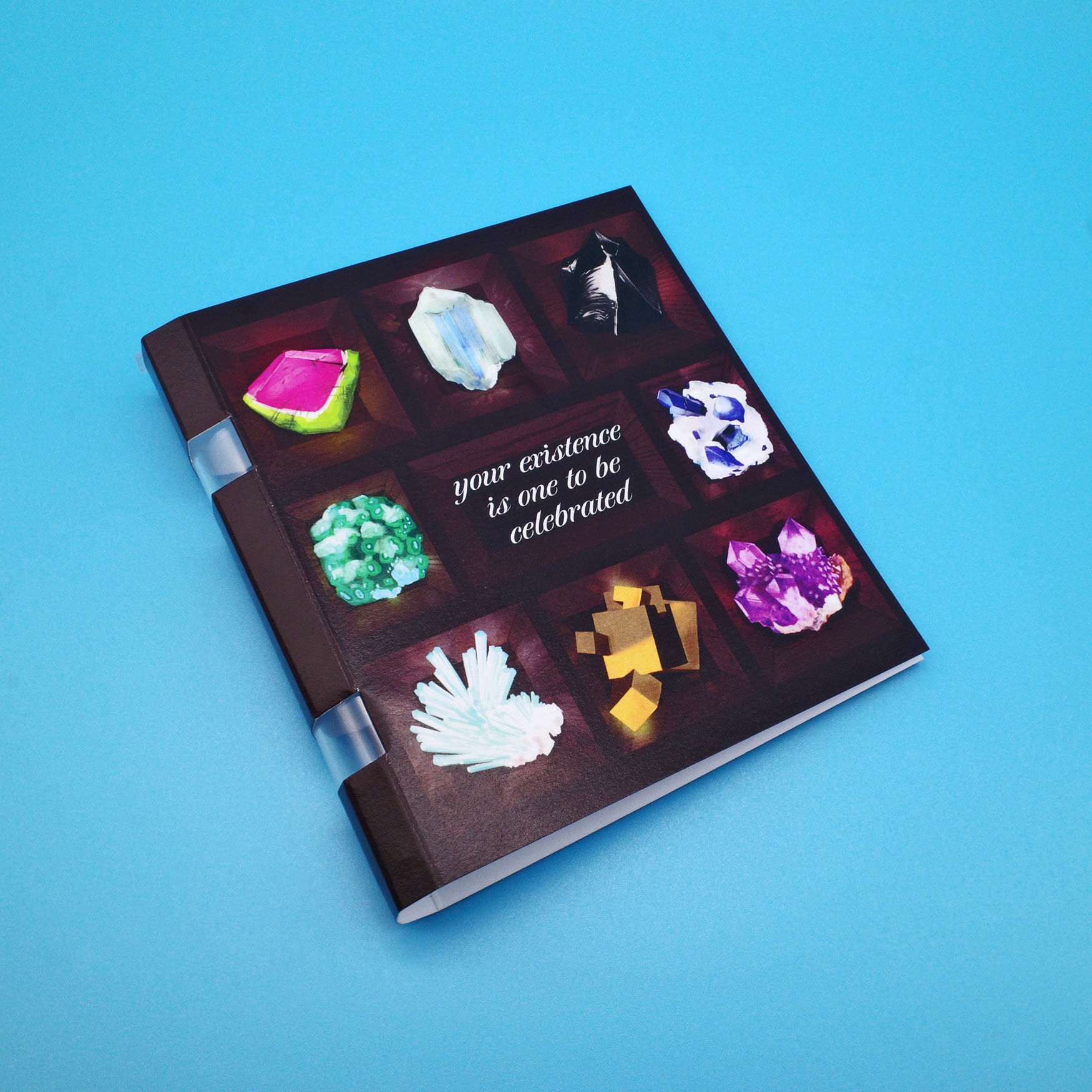 Photograph of product: Puff Cards | Gemstones