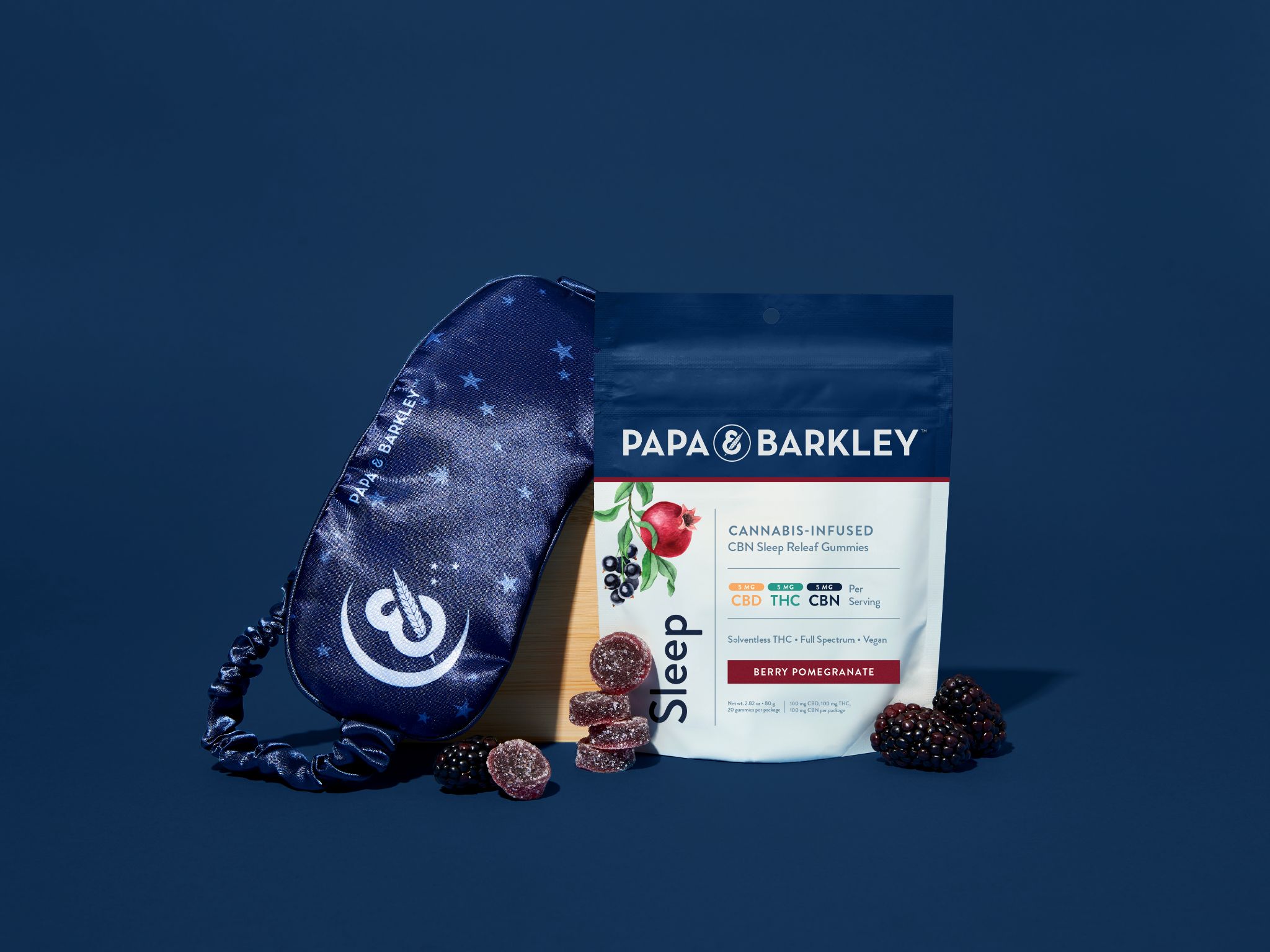 Photograph of product: Berry "Sleep" 1:1:1 | 100mg Gummies