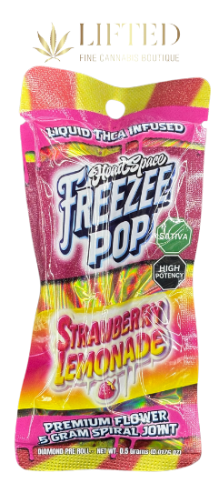 Photograph of product: FREEZEE POP-STRAWBERRY LEMONADE