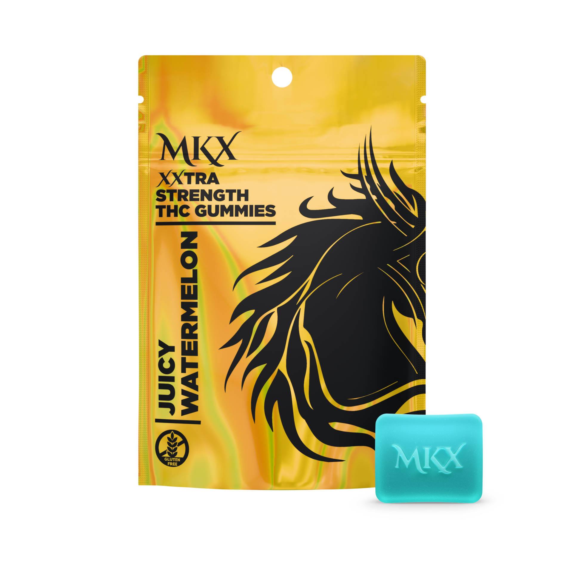 Photograph of product: Juicy Watermelon Gummies | 200mg | MKX