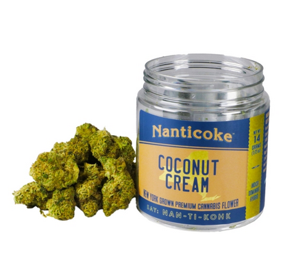 Photograph of product: Coconut Cream Flower | Oui'd Dominant | Nanticoke - 14g