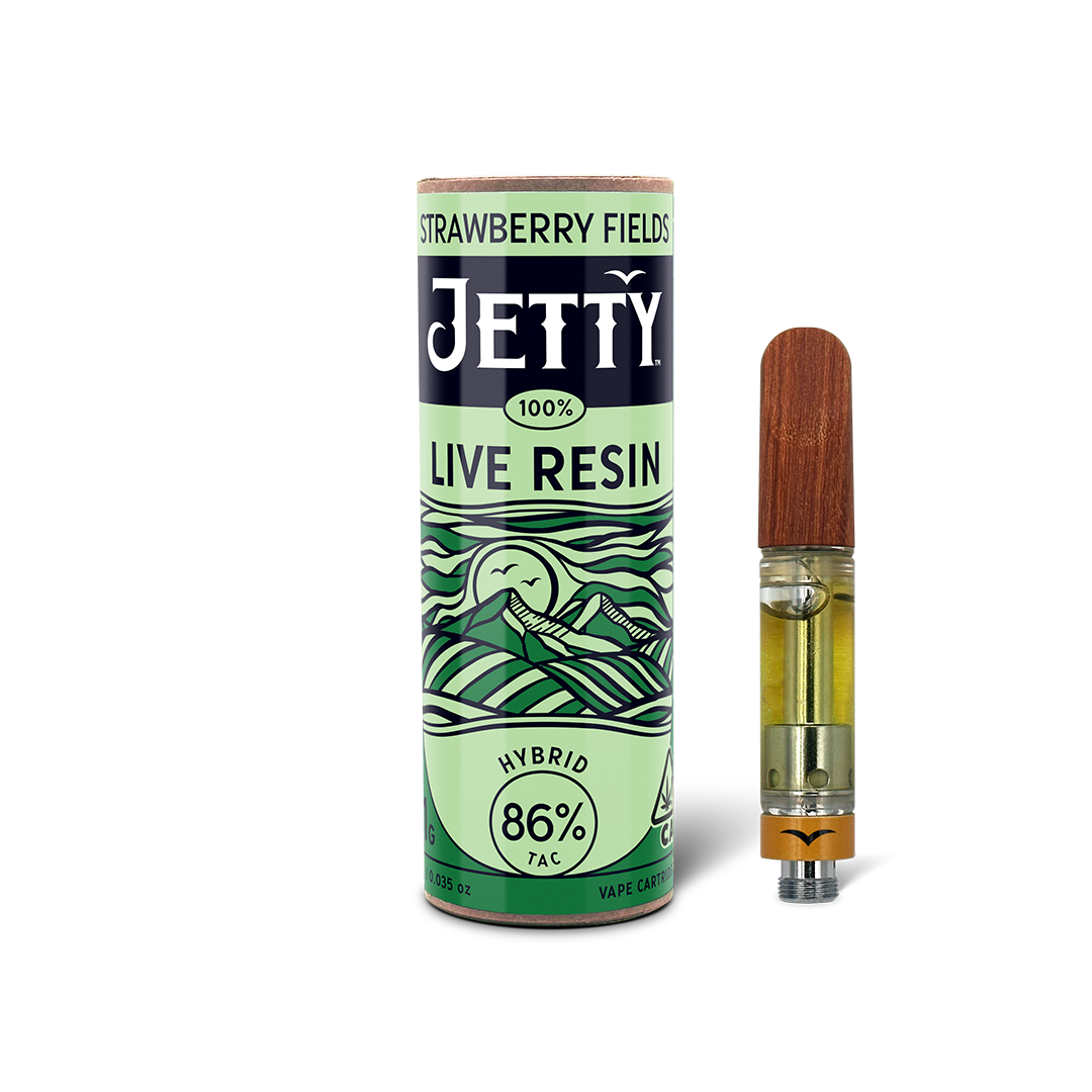 Photograph of product: Strawberry Fields - Live Resin - 1g (H) - Jetty