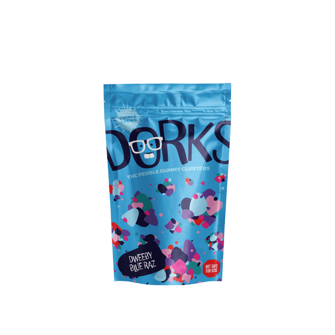 Photograph of product: Choice | Dorks Dweeby Blue Raz | 10x20mg | 200mg