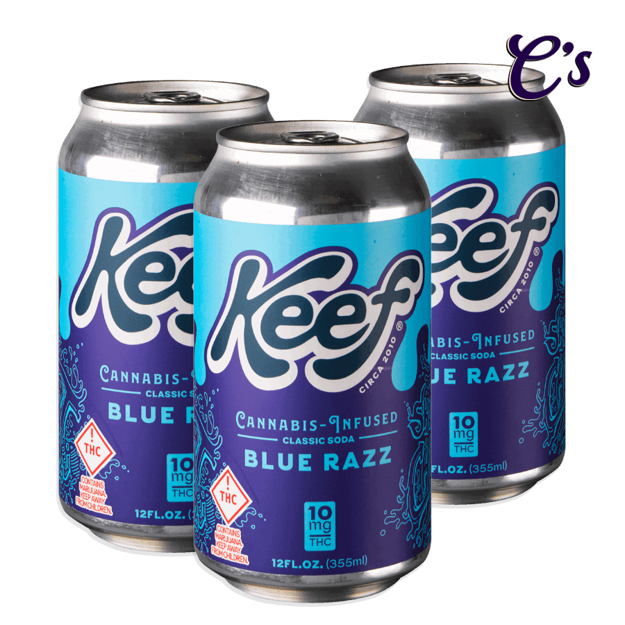 Photograph of Product: Keef | Soda (H) Blue Razz 10mg