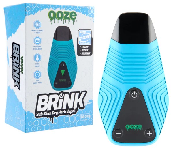 Photograph of product: ESD | Ooze | Brink | Dry Herb Vaporizer | Sapphire Blue | 1