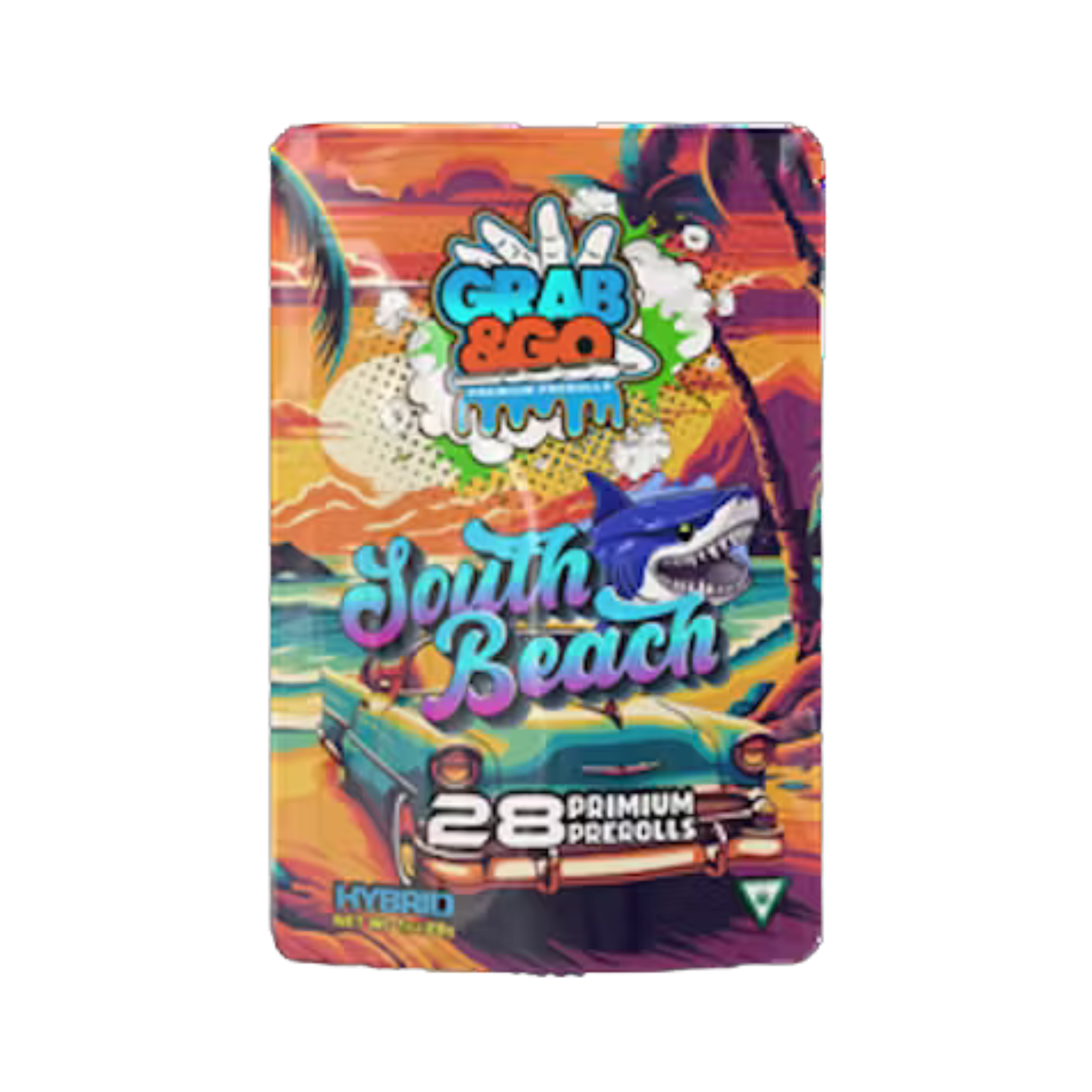 Photograph of product: South Beach 28 x 1G Prerolls By Grab & Go