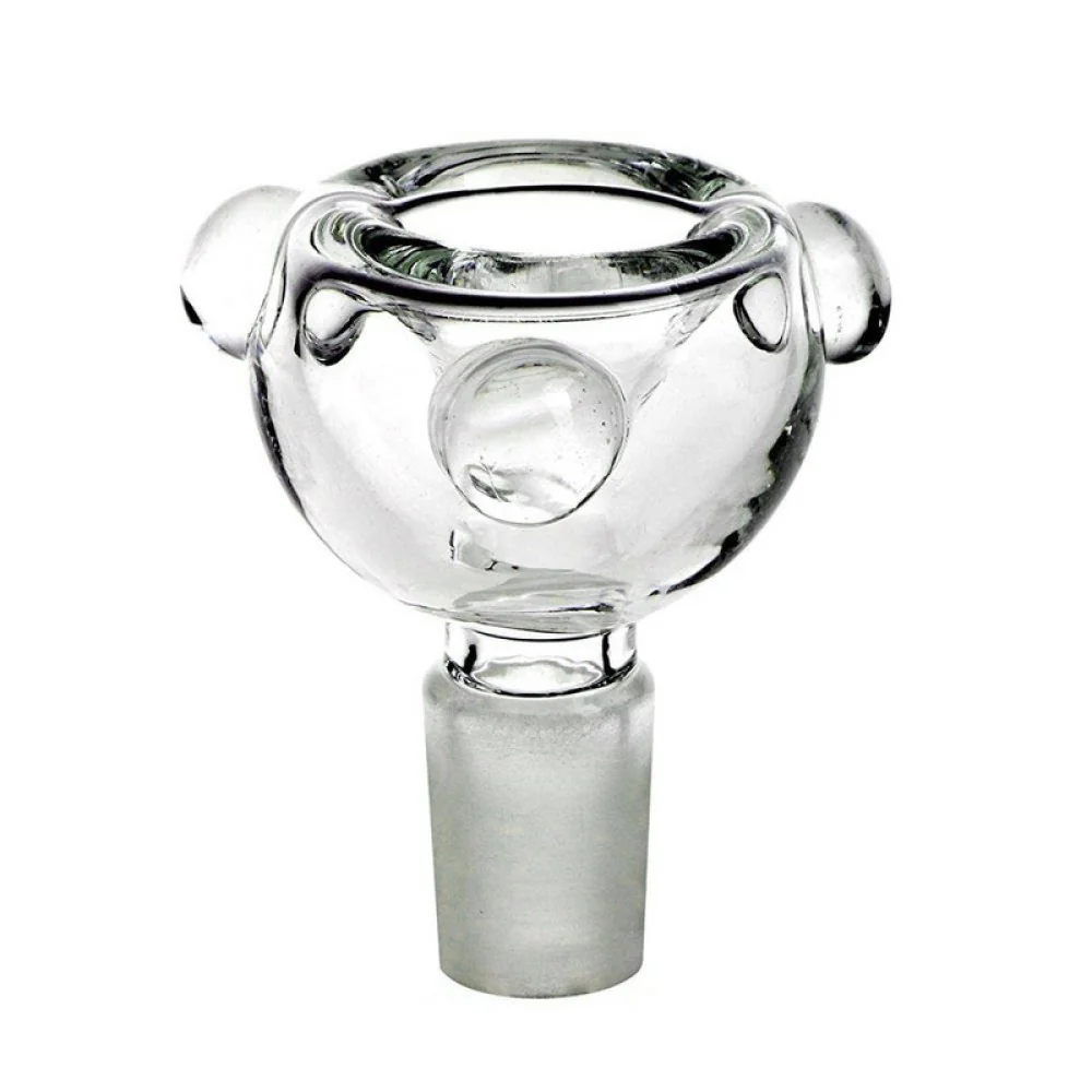 Photograph of product: 14 MM Round Shape Male Clear Bowl