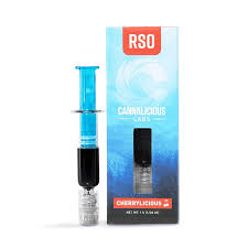 Photograph of product: Cannalicious | RSO - Cherrylicious | 1G Dart