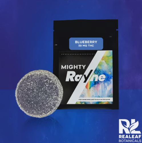 Photograph of product: Infused Gummy Blueberry 1pk 100mg ( H )