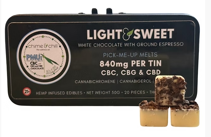 Photograph of Product: Chime&Chill |  PMU: Light & Sweet Edibles