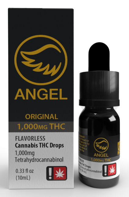 Photograph of product: Angel Drops | TH-oui Tincture | 0.33 fl oz
