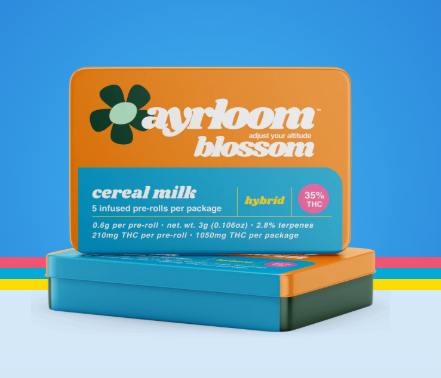 Photograph of product: Ayrloom | Cereal Milk | 5pk Pre-roll Pack