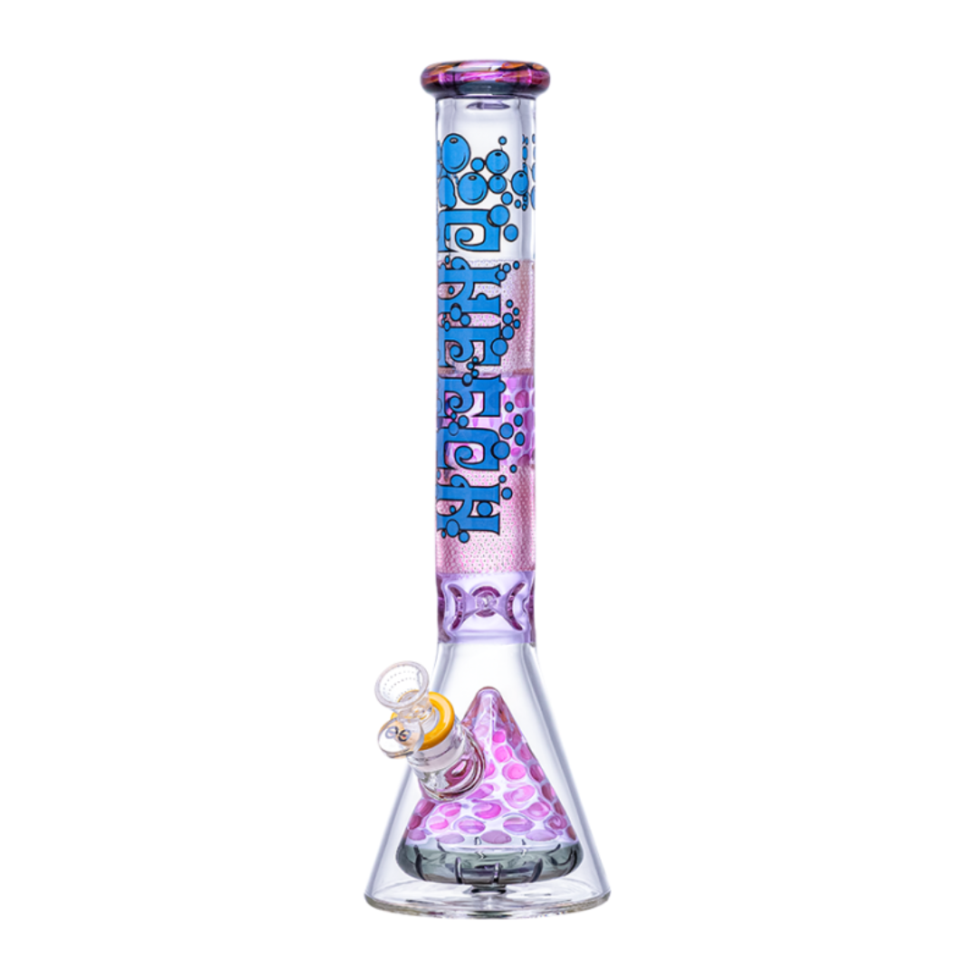 Photograph of product: Northstar Cheech Glass 17" Beaker in a Beaker Pink and Blue