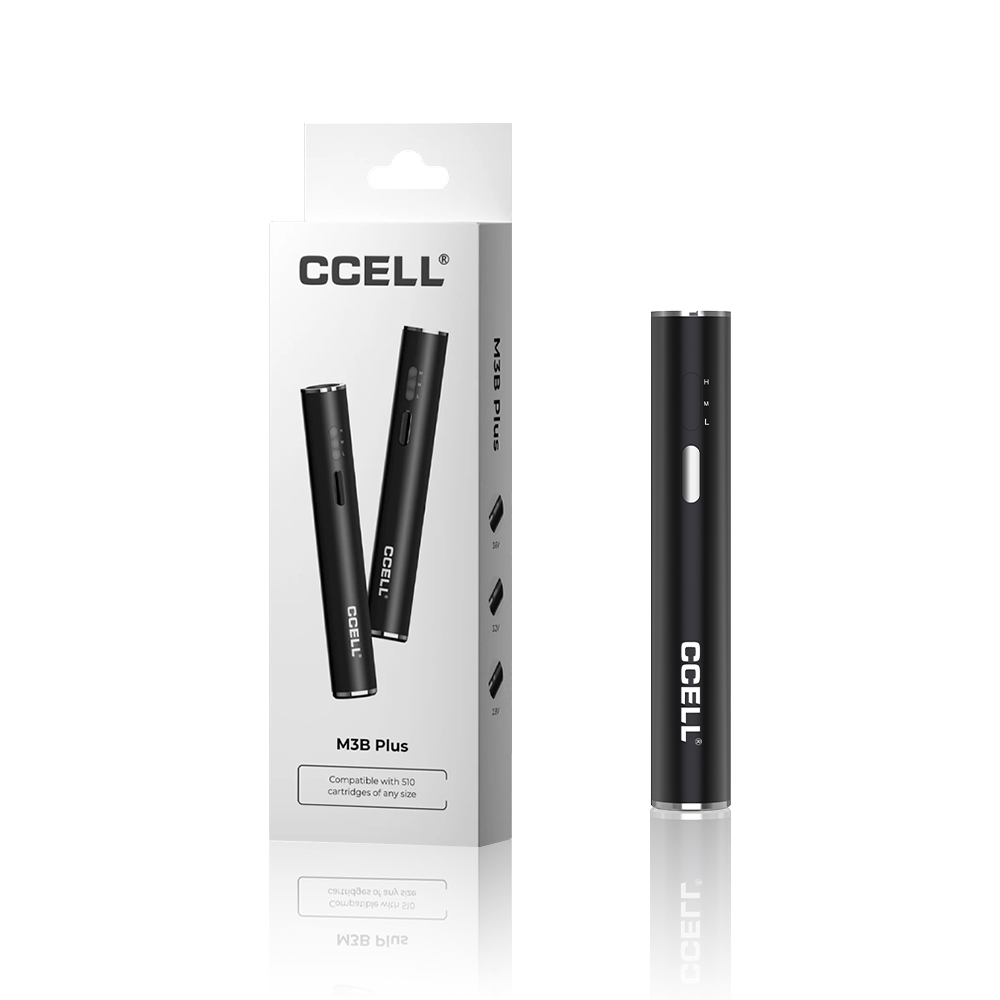 Photograph of product: CCELL | 350mAh M3 Plus | 510 Battery Variable Voltage