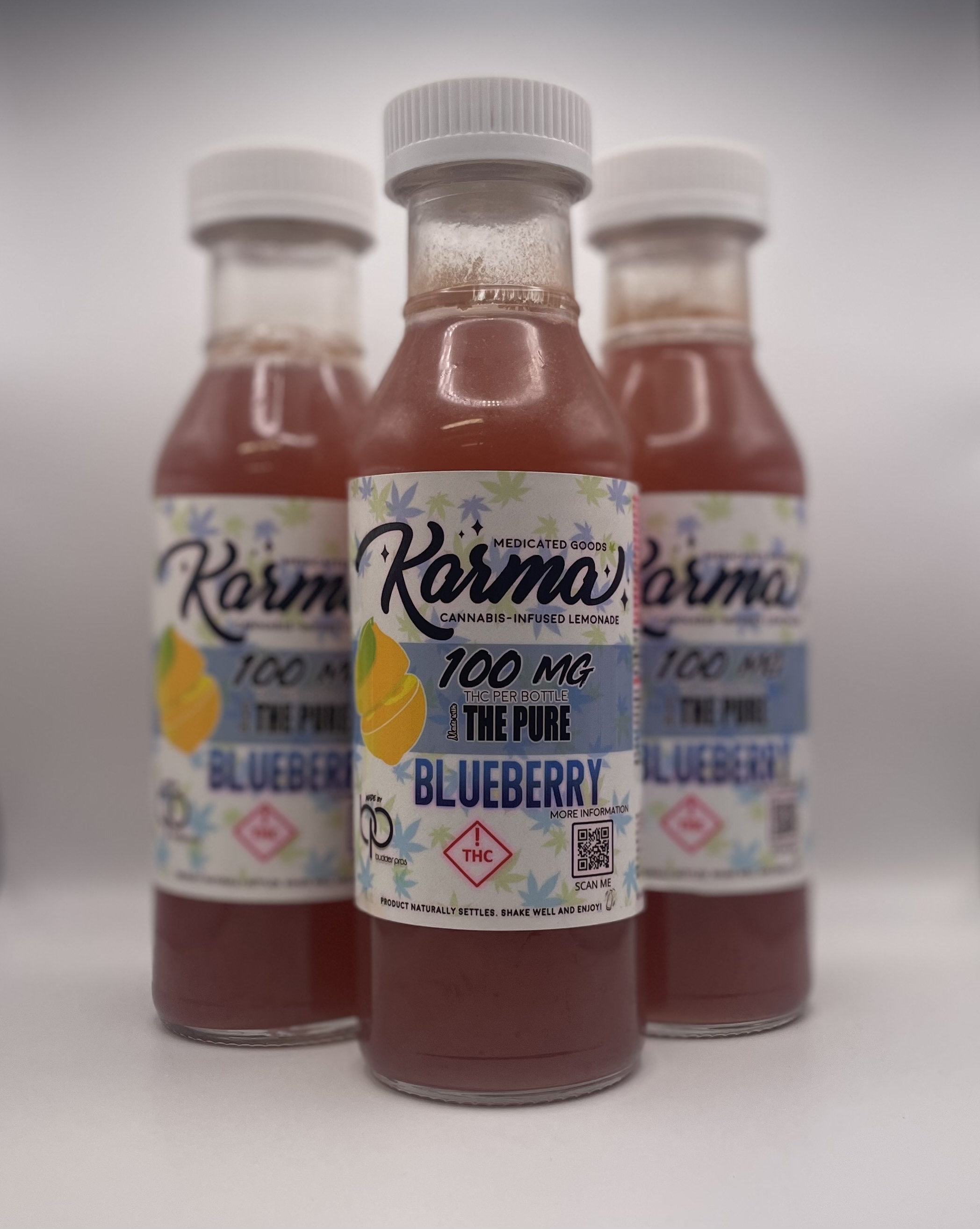Photograph of product: Karma - Blueberry - 100mg  Lemonade