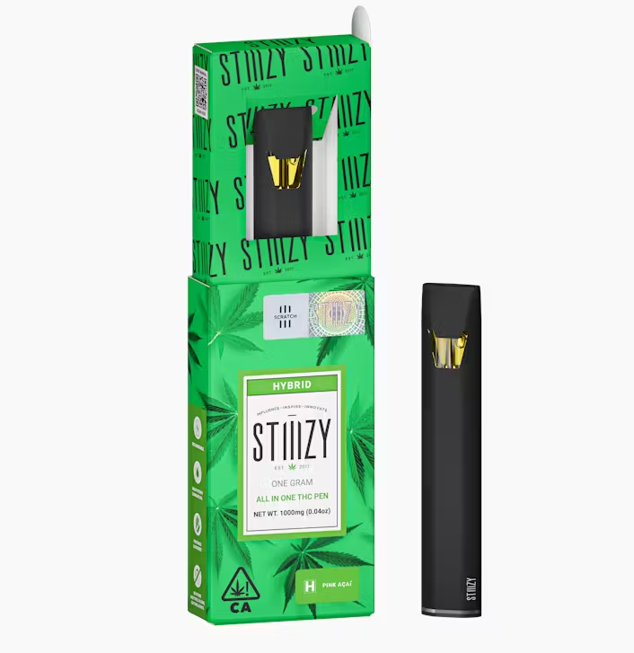 Photograph of product: Stiiizy All In One Pink Acai 1g