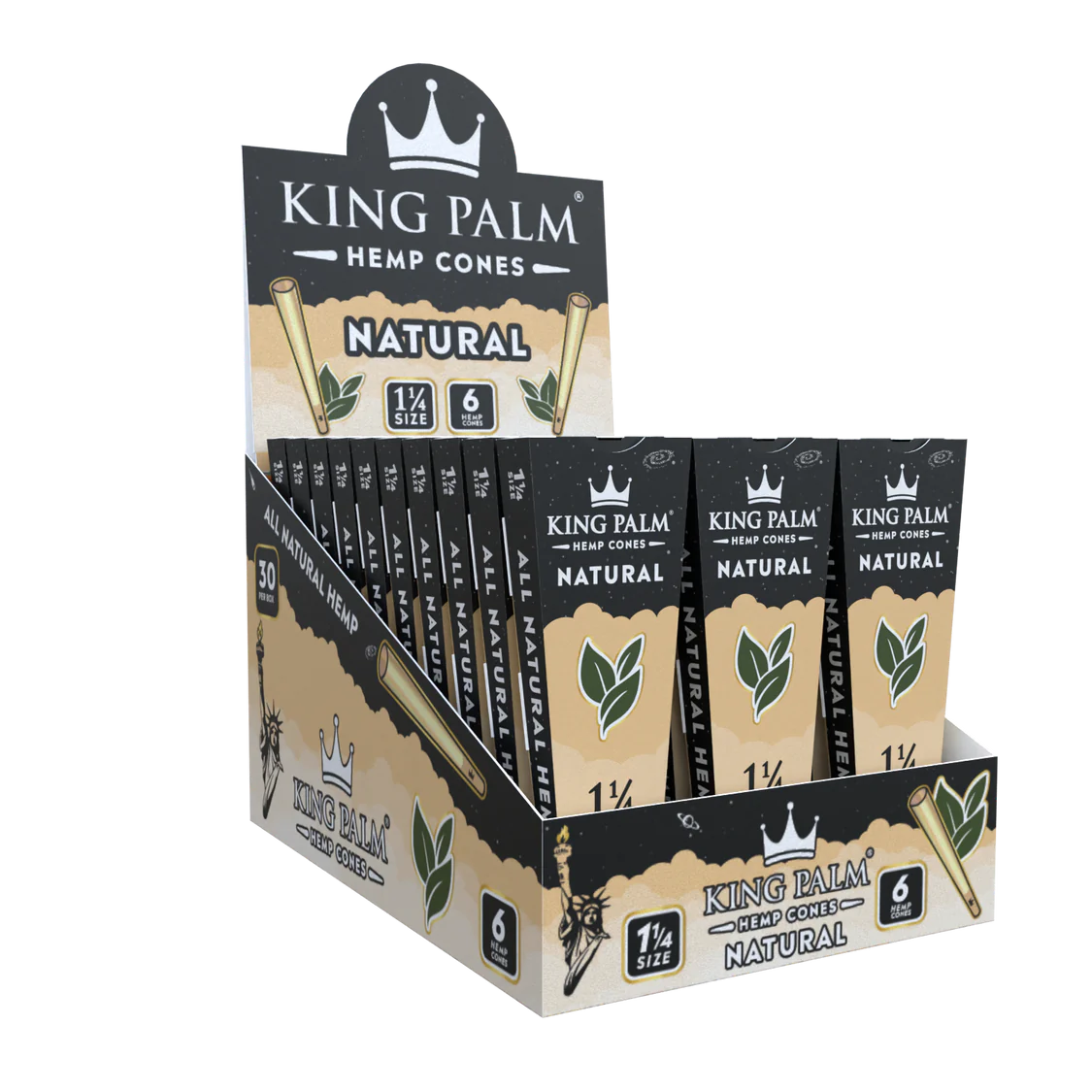 Photograph of product: King Palm 1  Size Hemp Cones
