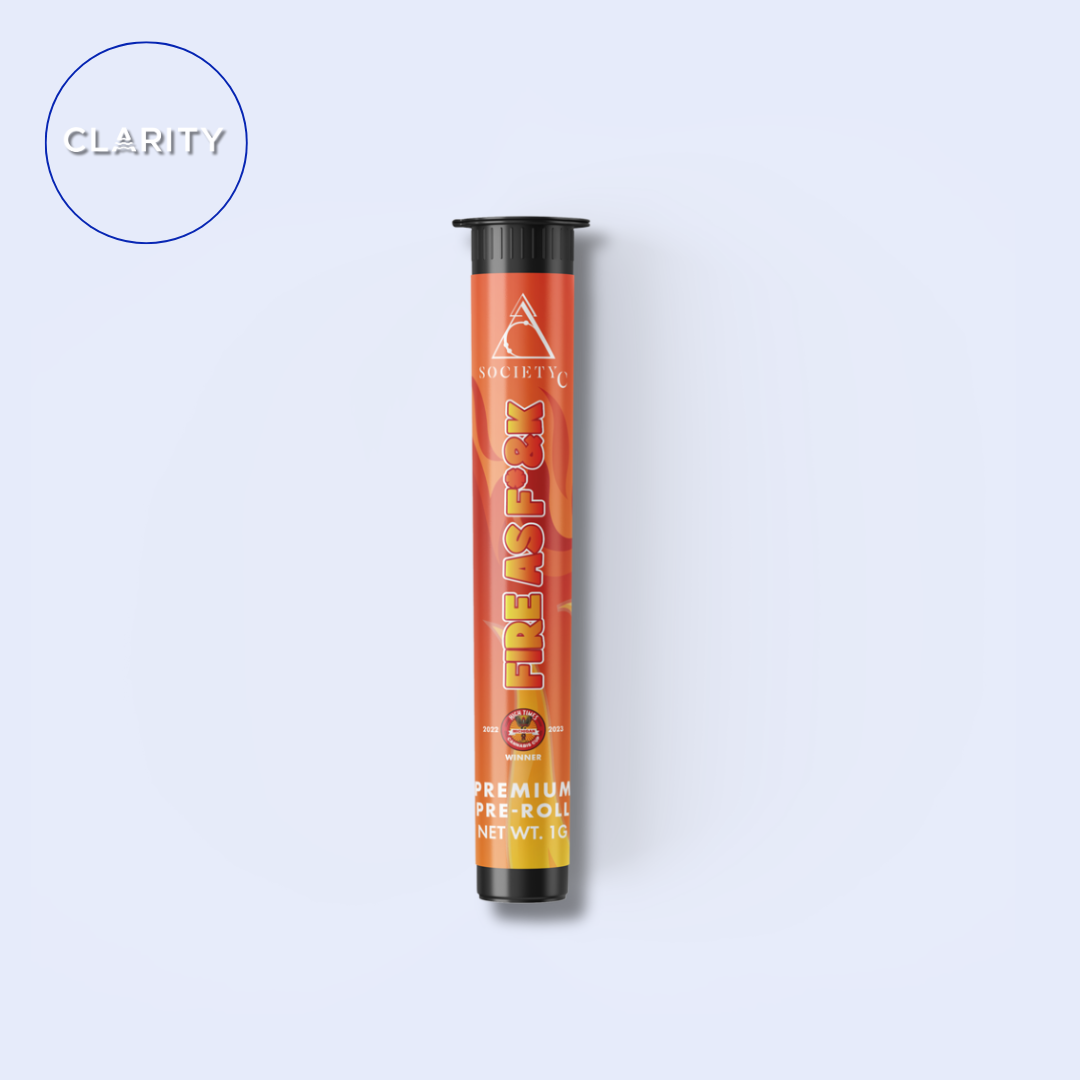 Photograph of product: Society C Preroll | Fire As Fuck