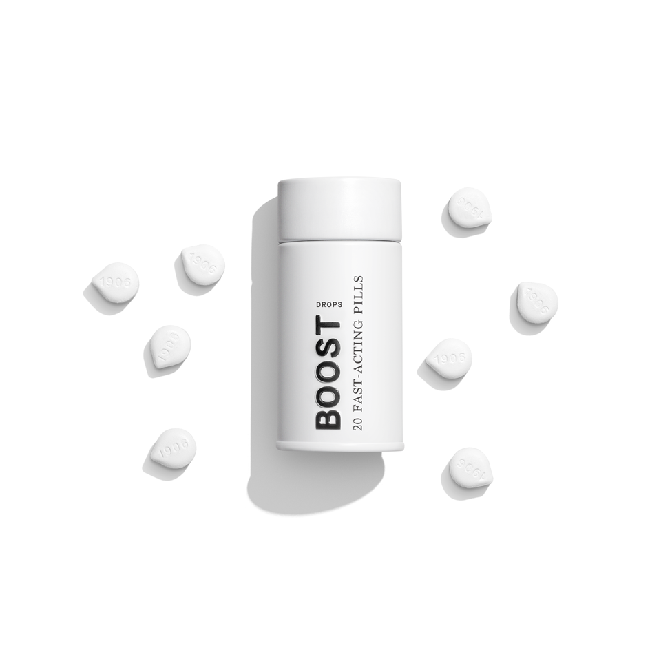 Photograph of product: 1906 | Boost Drops 20pk tin, 100mg