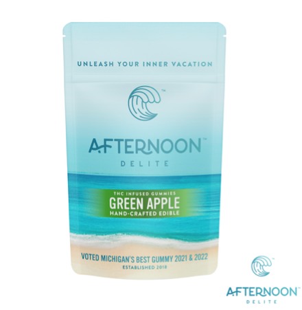 Photograph of product: Afternoon Delite - Green Apple - 200mg