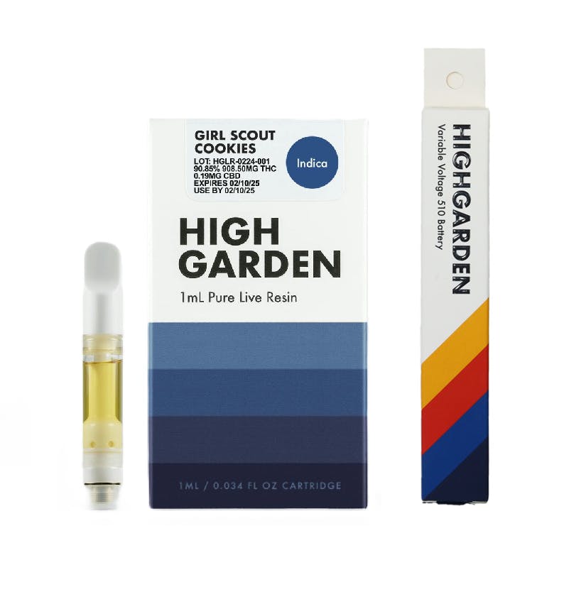 Photograph of Product: Girl Scout Cookies | Live Resin Cart | 1ml