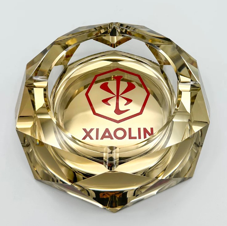 Photograph of product: Made in Xiaolin - Gold Octagon Ashtray