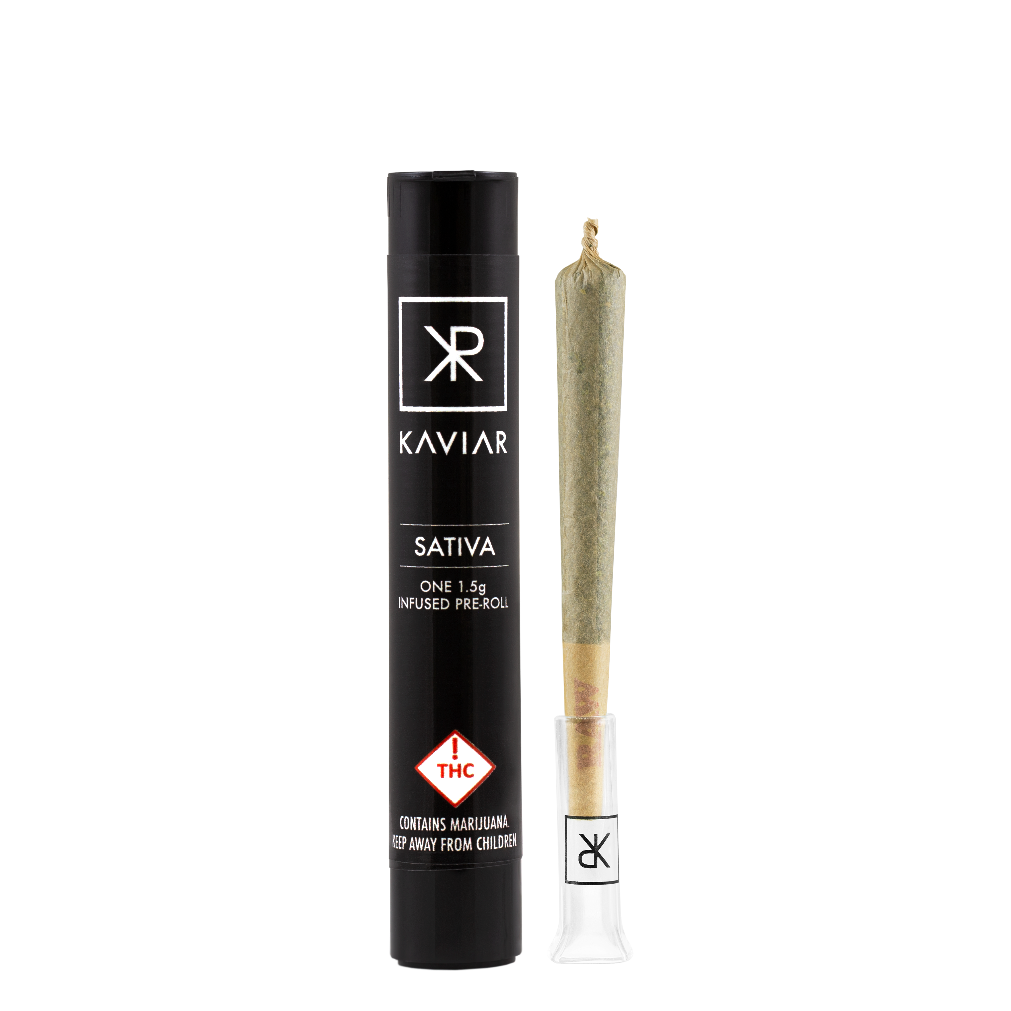 Photograph of product: Kaviar | Classic | 1.5g Infused Cone| REC | - Oui'd