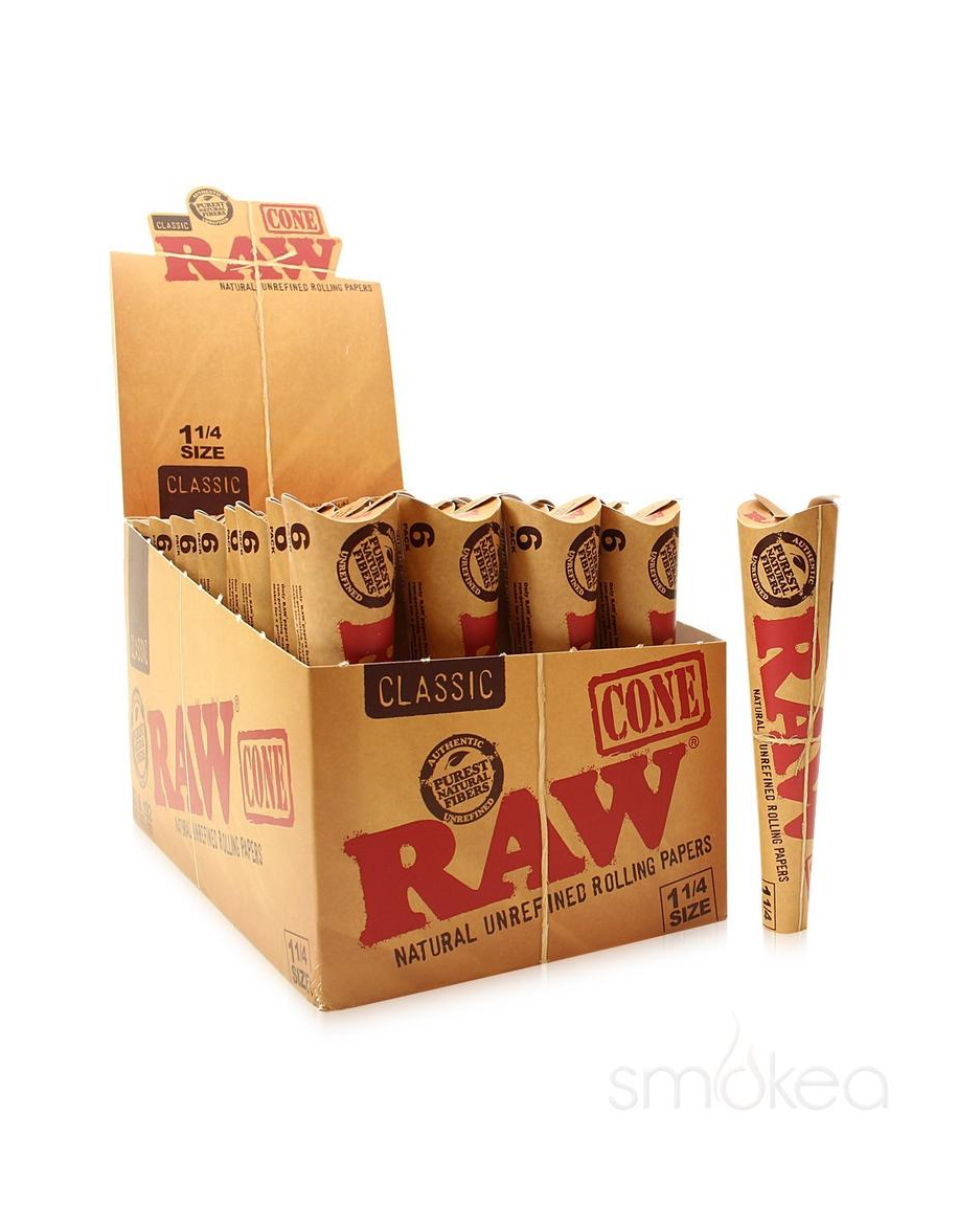 Photograph of product: P- Raw 6-Pack Cones