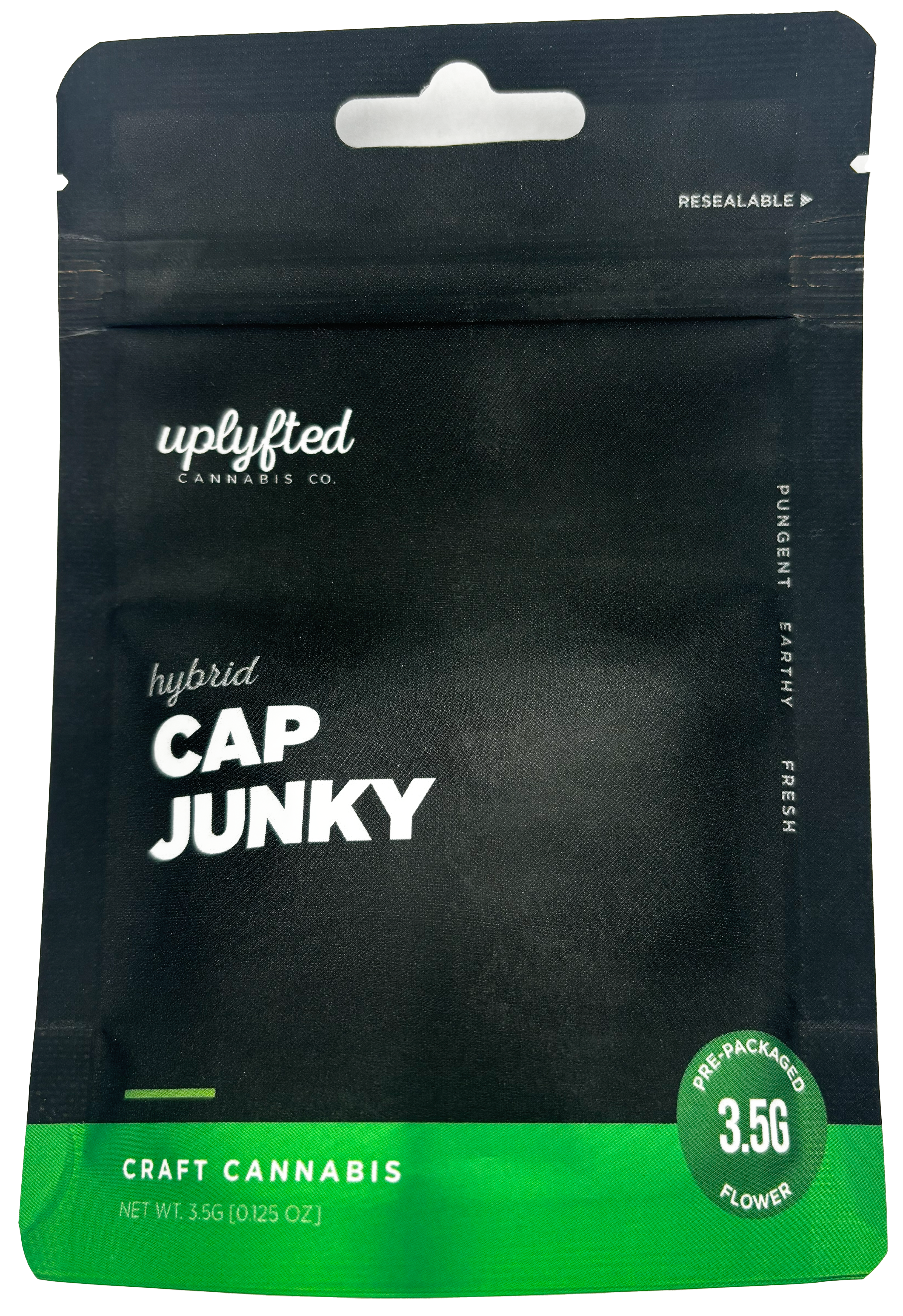 Photograph of product: Uplyfted Oui'd Co. | Cap Junky | Pre-Packaged Flower - 14g