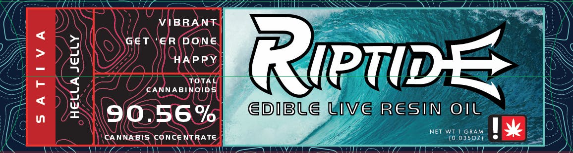 Photograph of product: Riptide RSO - Hella Jelly