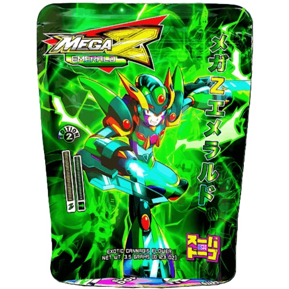 Photograph of product: Fear of Boof Mega Z Emerald Pre-Packed 1/8th