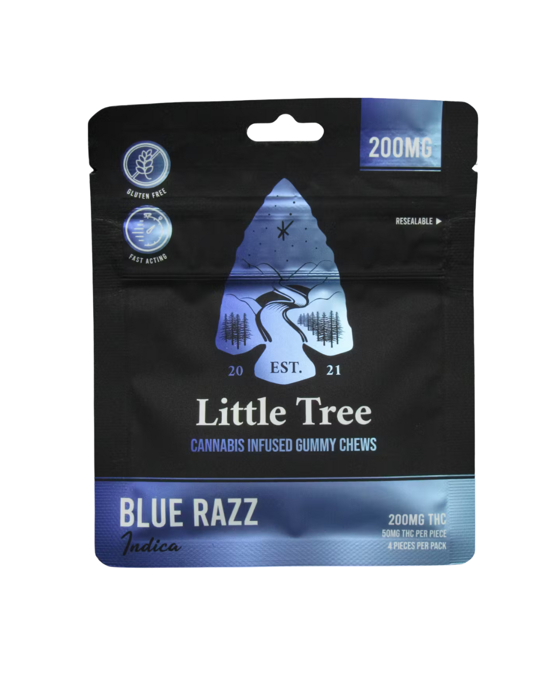 Photograph of product: Little Tree | Blue Razz | 200mg