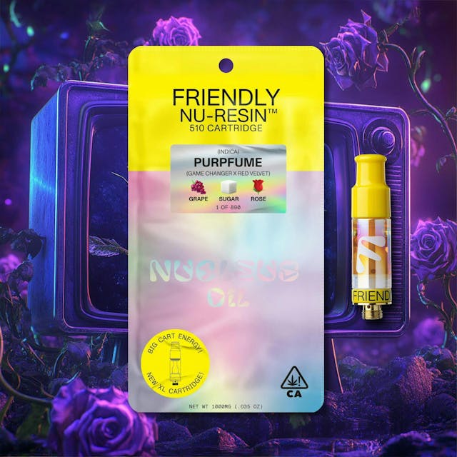 Photograph of product: Purpfume 1g Nu-Resin Cart - Cart