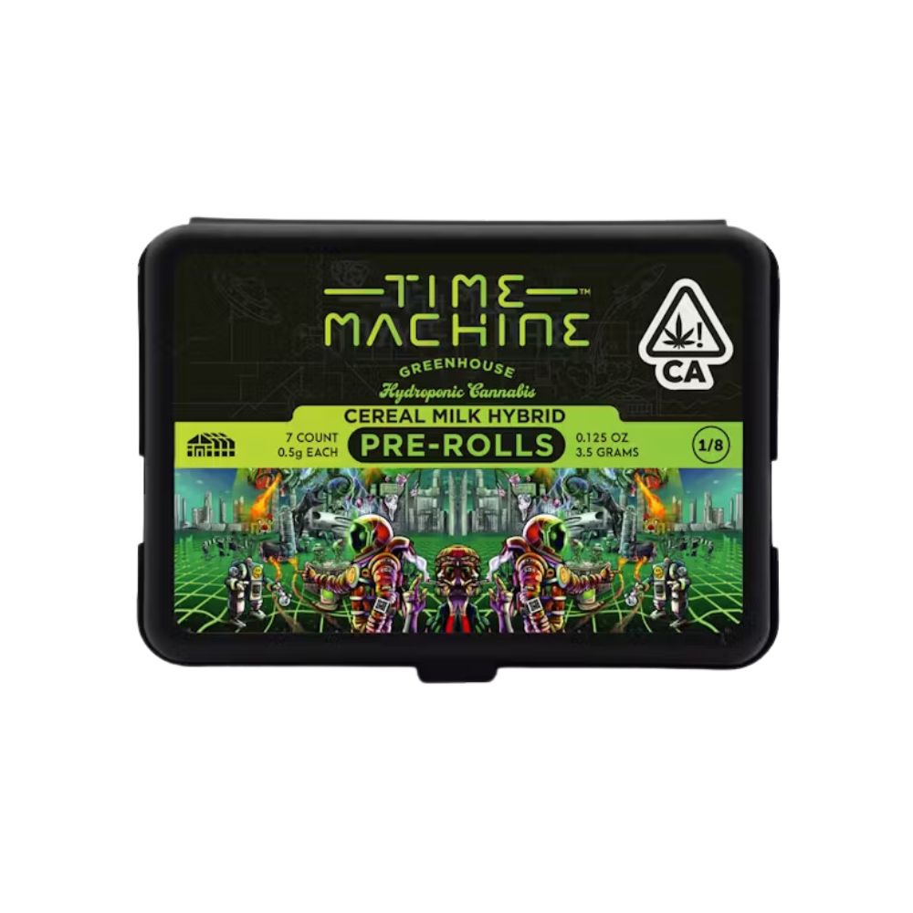 Photograph of product: Time Machine - Cereal Milk (Hybrid) 7pk Prerolls
