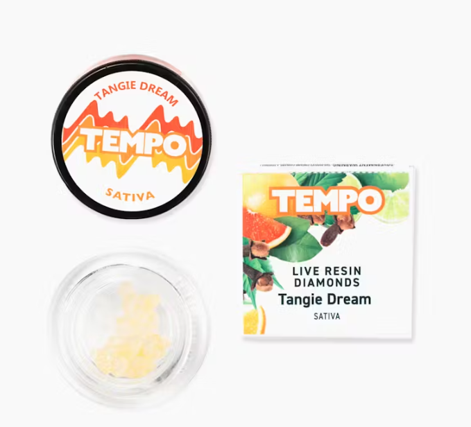 Photograph of product: Tangie Dream [S] Live Resin Diamonds | Tempo