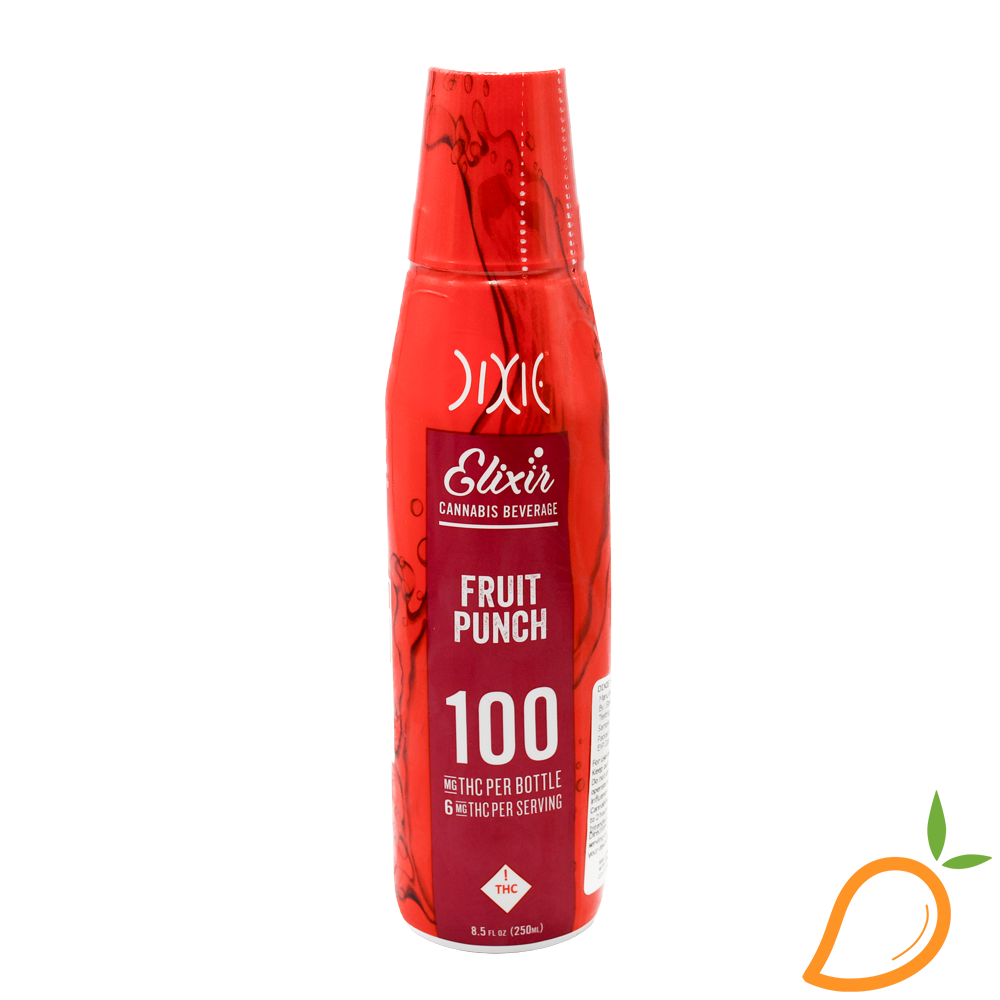 Photograph of product: 100mg Fruit Punch Elixir Dixie