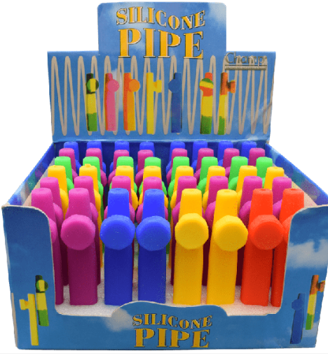 Photograph of product: Pocket Silicone Pipe